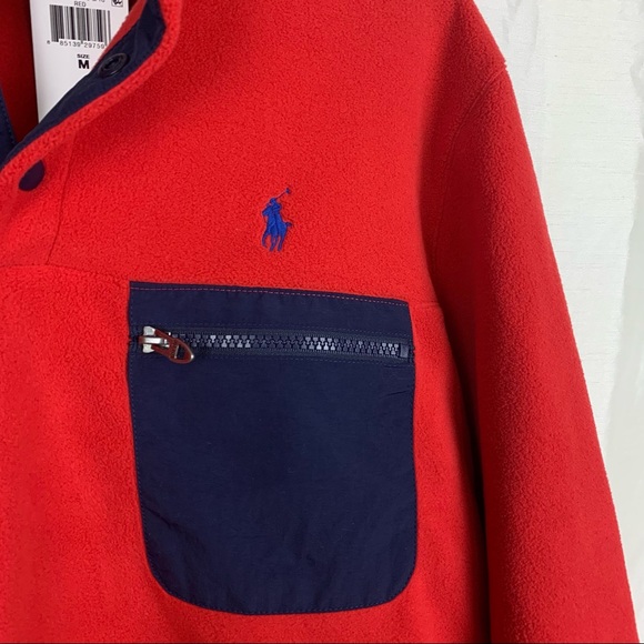 Polo Ralph Lauren Fleece Pullover, Sizes: Medium & XL - Picture 3 of 8